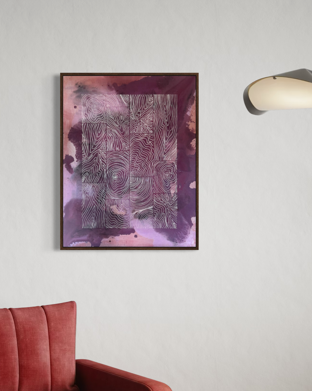 Unsealed Cattleya Mossiae 90x70 cm ( free shipping )