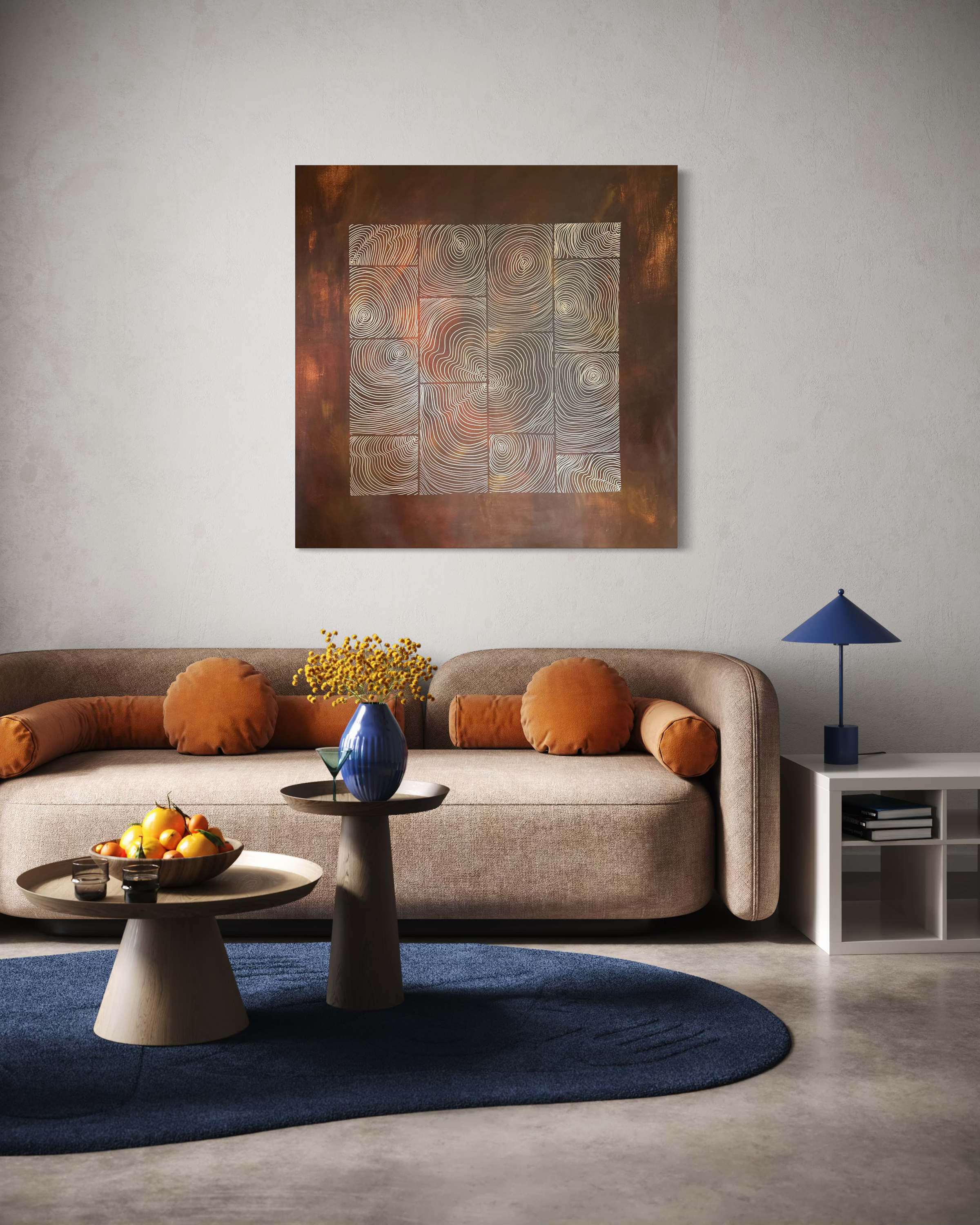 Earthbound Terra 130x130 cm ( free shipping )
