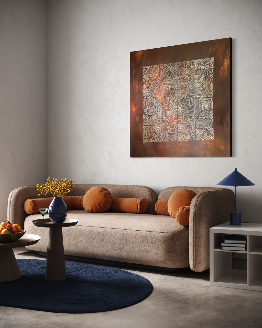 Earthbound Terra 130x130 cm ( free shipping )