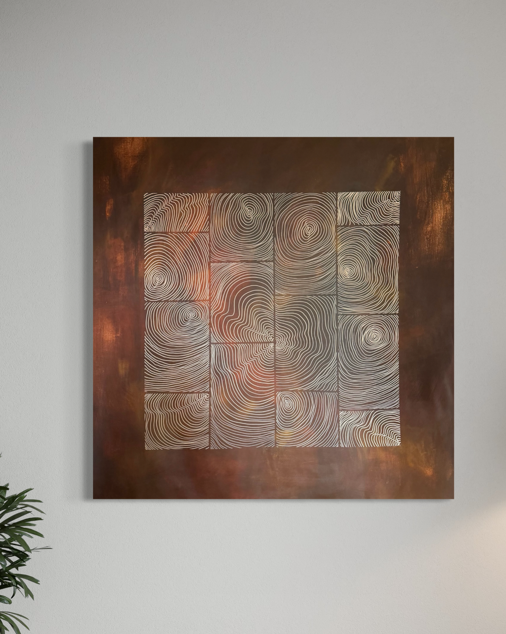 Earthbound Terra 130x130 cm ( free shipping )