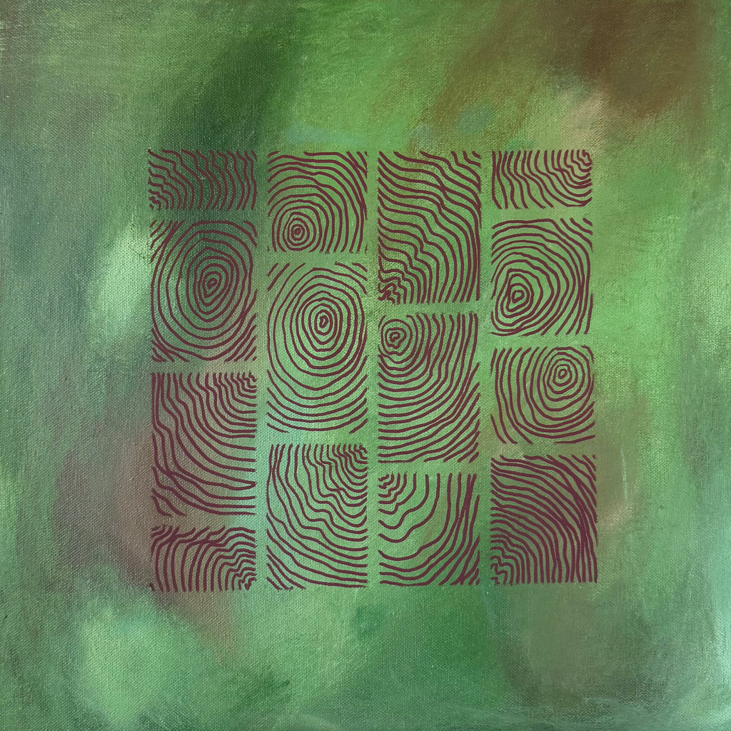 Earthbound Leaf 40x40 cm ( free shipping )