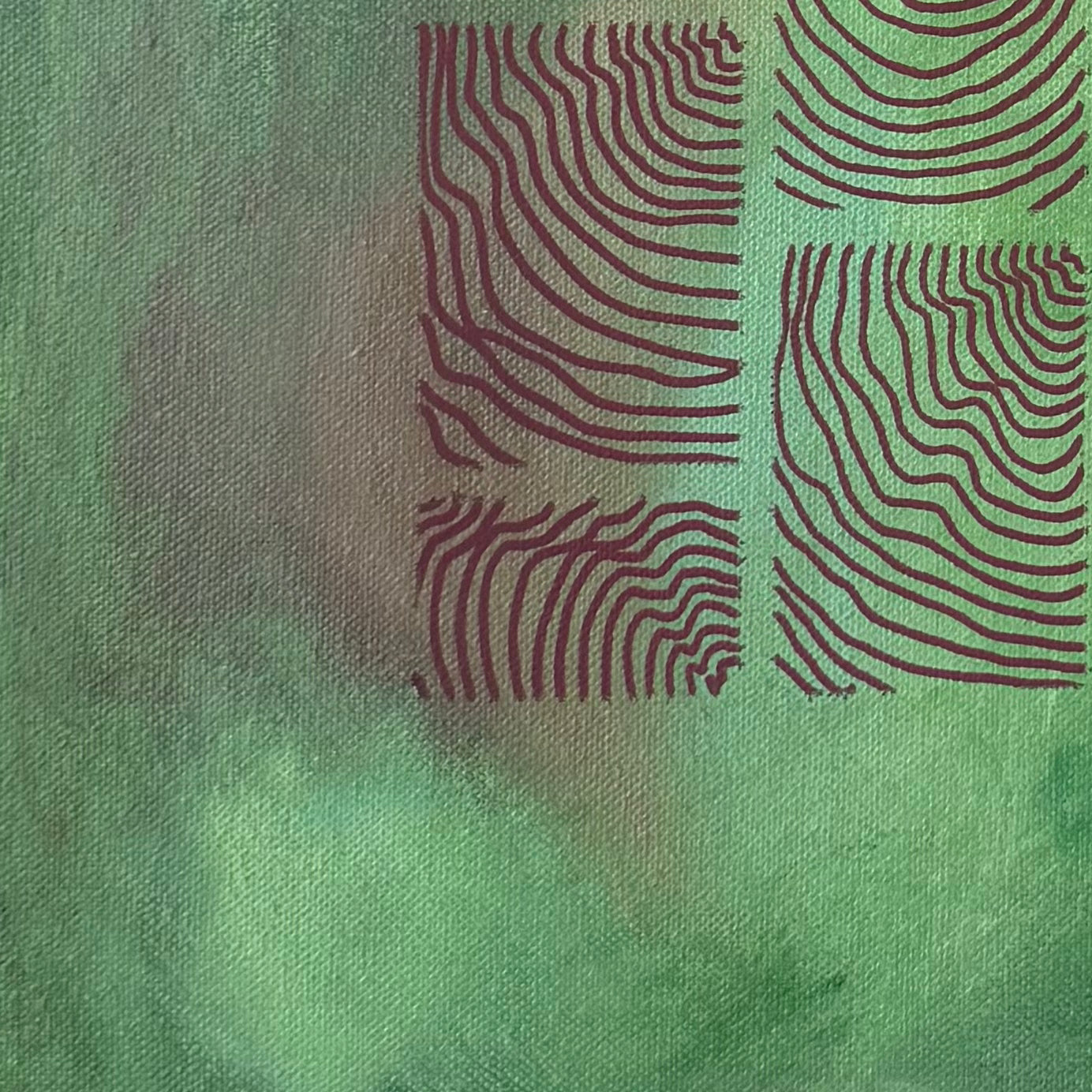 Earthbound Leaf 40x40 cm ( free shipping )