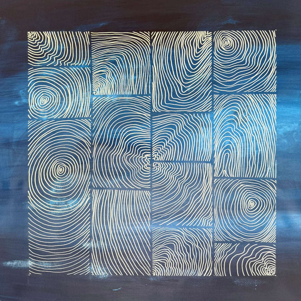 Earthbound Deep Sea 90x90 cm ( free shipping )