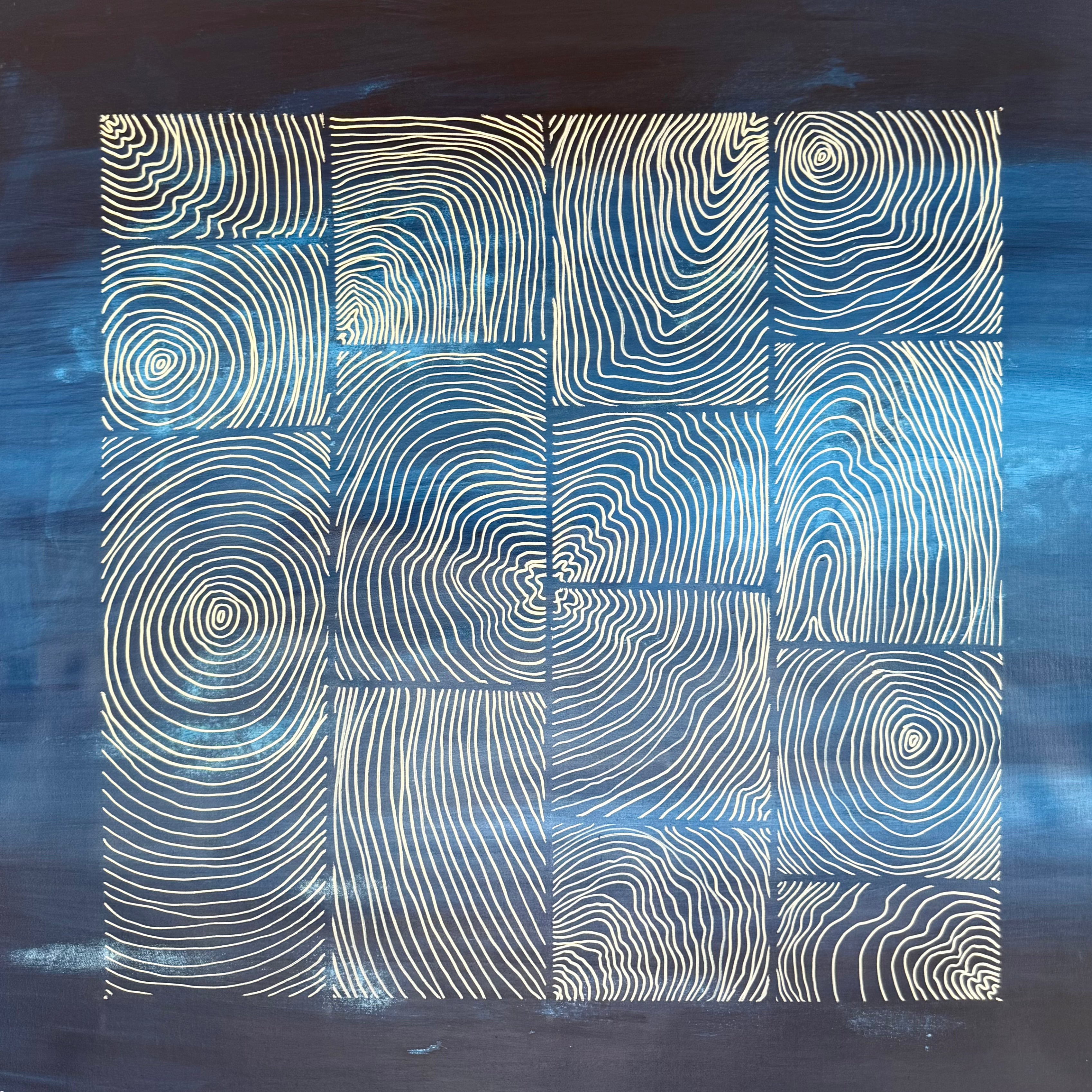 Earthbound Deep Sea 90x90 cm ( free shipping )