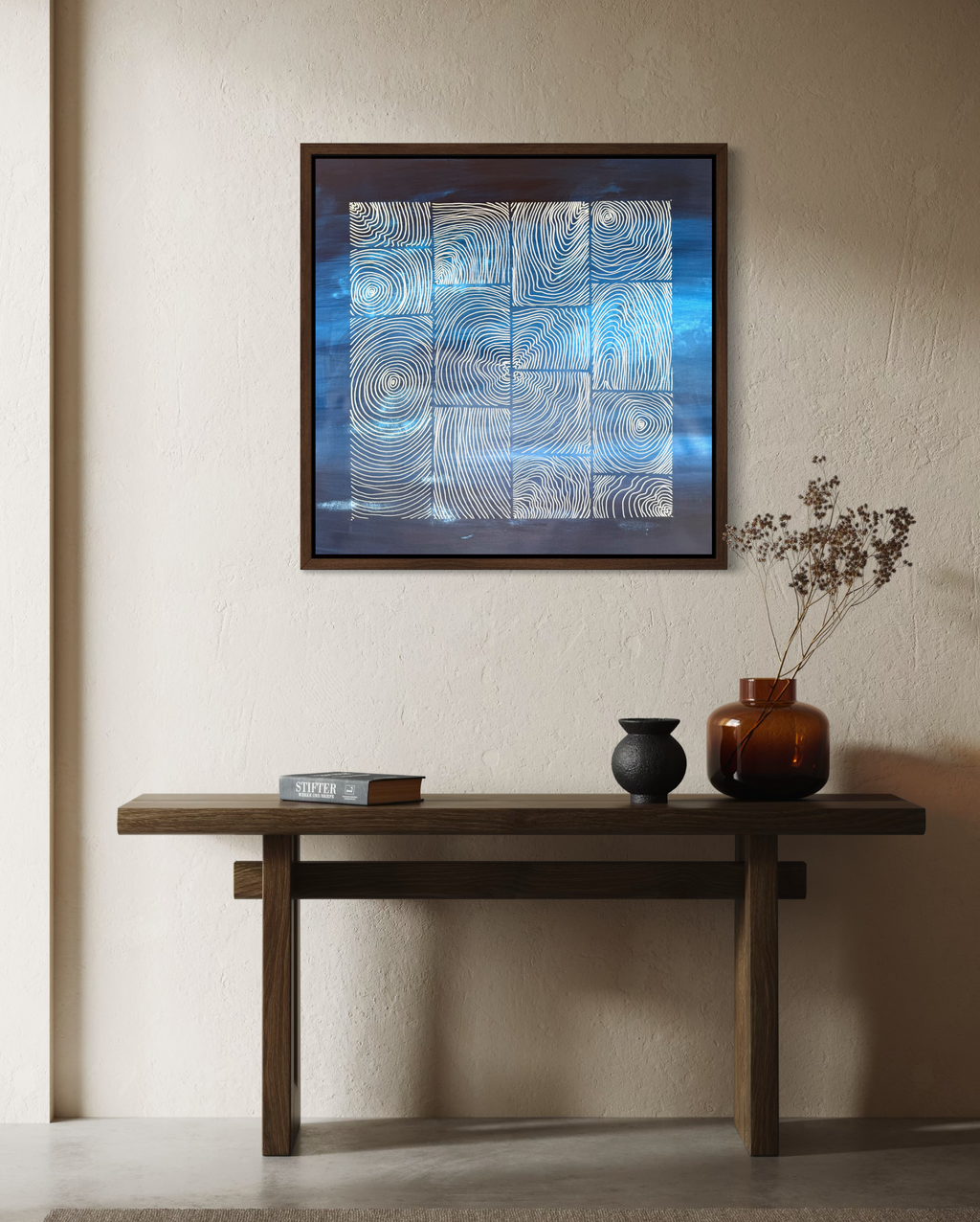 Earthbound Deep Sea 90x90 cm ( free shipping )