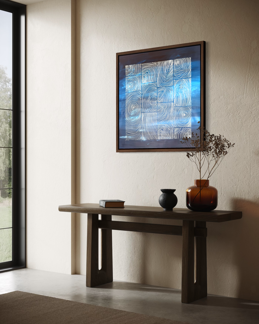 Earthbound Deep Sea 90x90 cm ( free shipping )