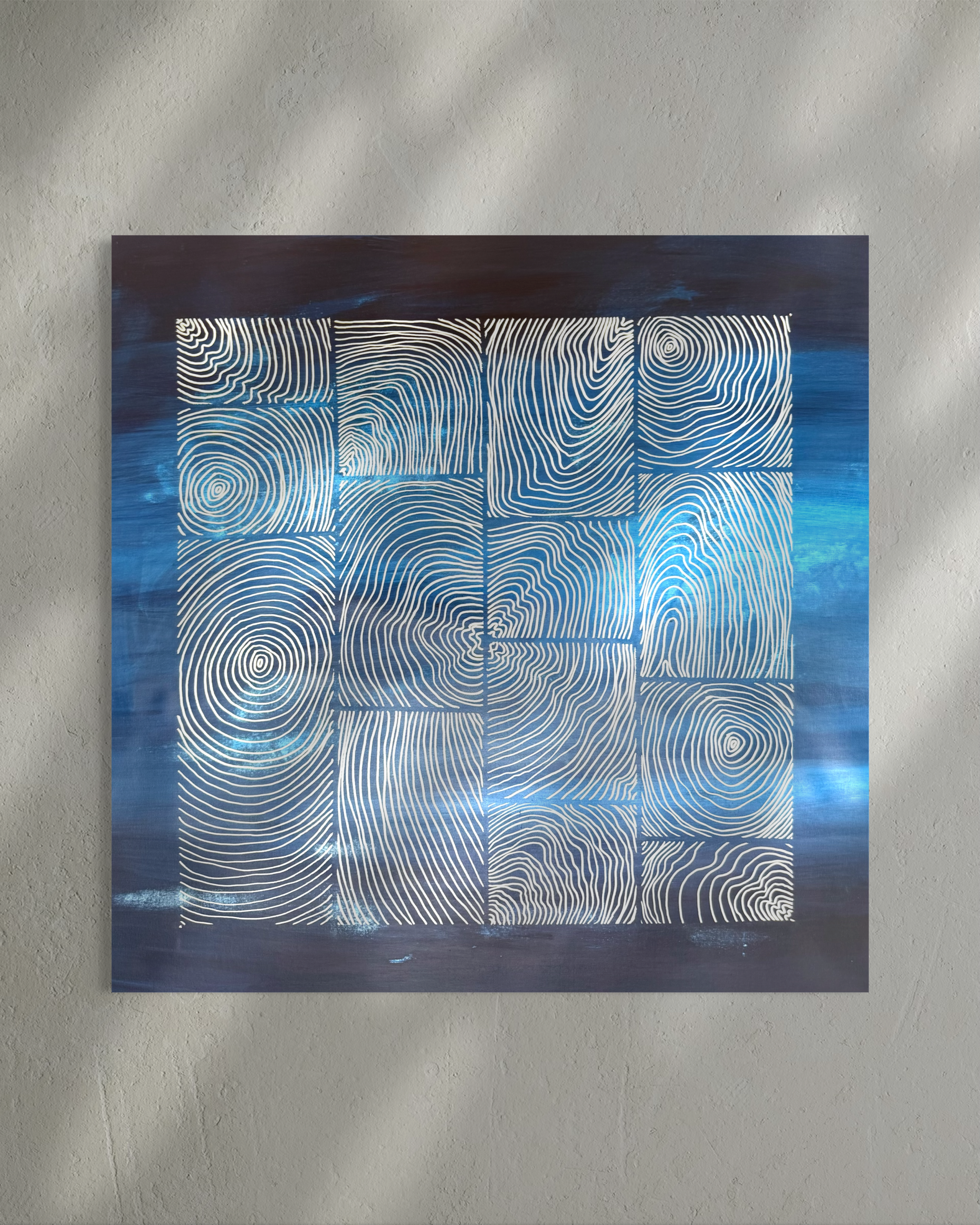 Earthbound Deep Sea 90x90 cm ( free shipping )