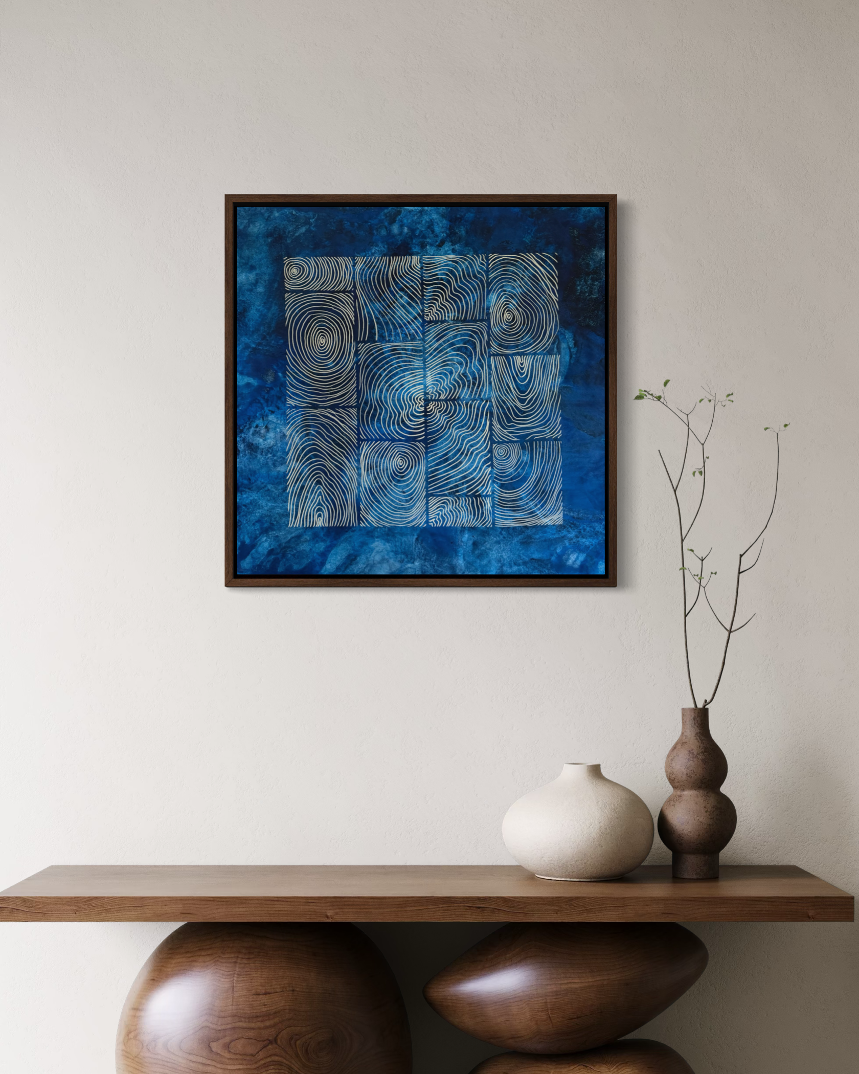 Earthbound Ocean Mark 80x80 cm ( free shipping )