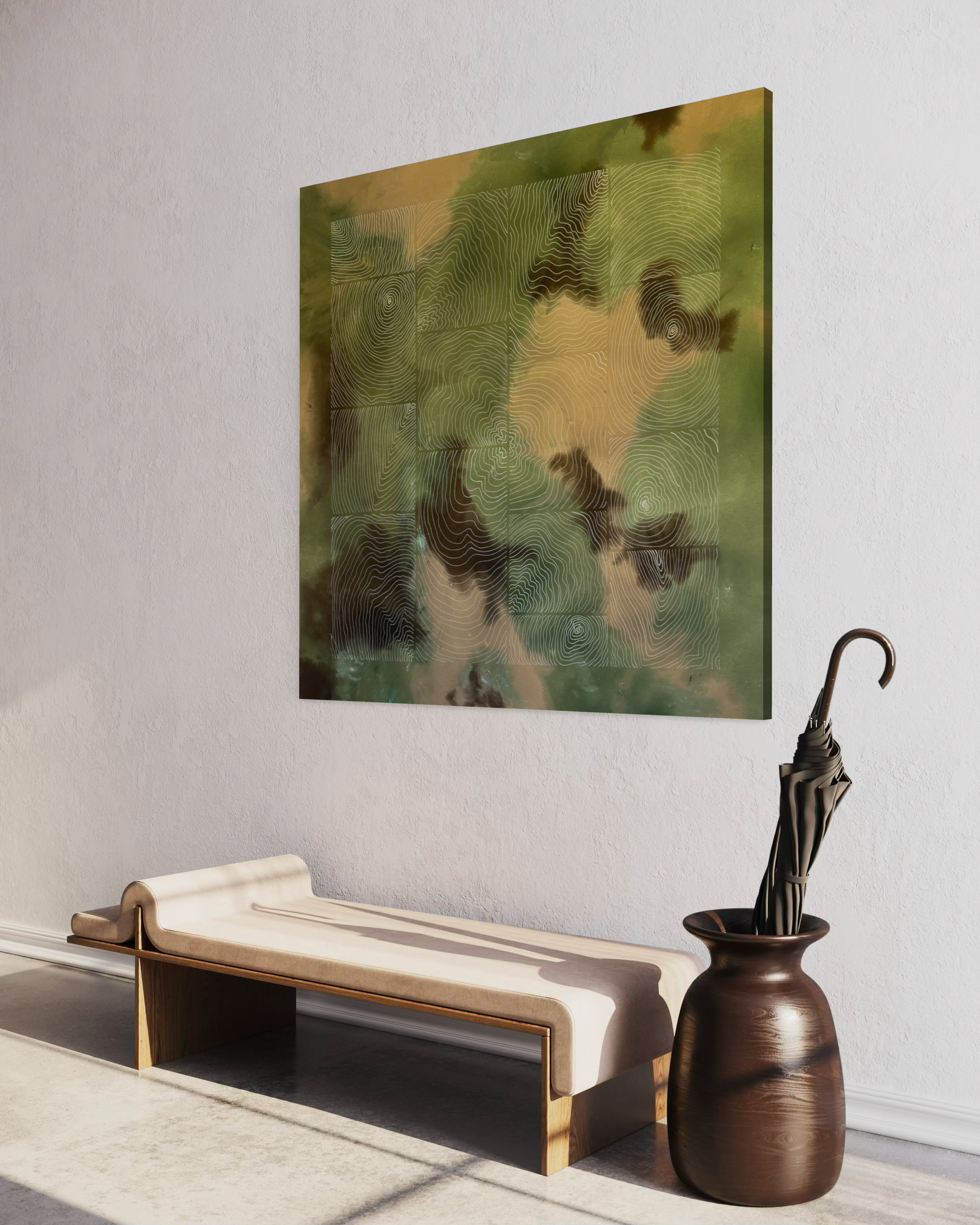 Unsealed Roots 130x130 cm ( free shipping )