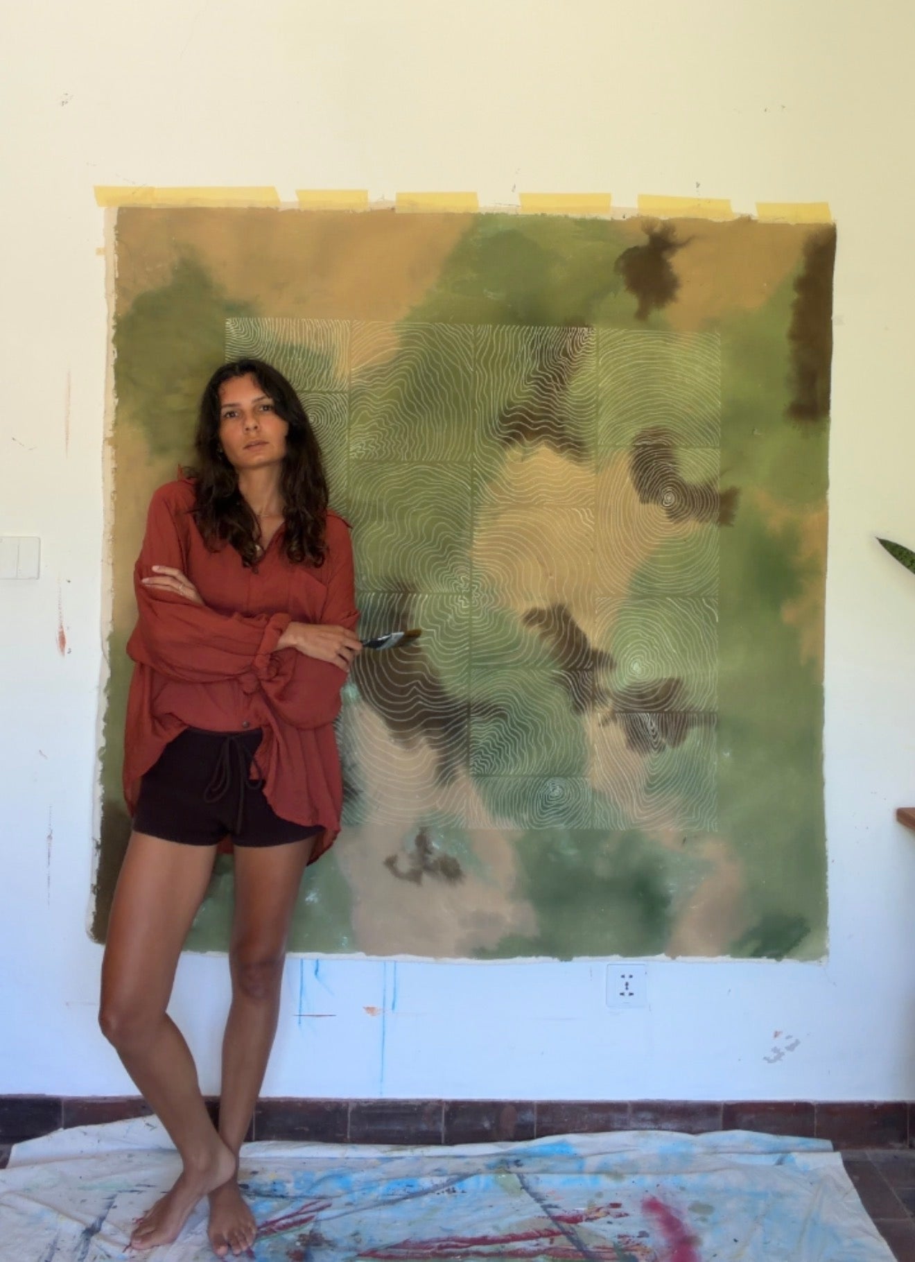 Unsealed Roots 130x130 cm ( free shipping )