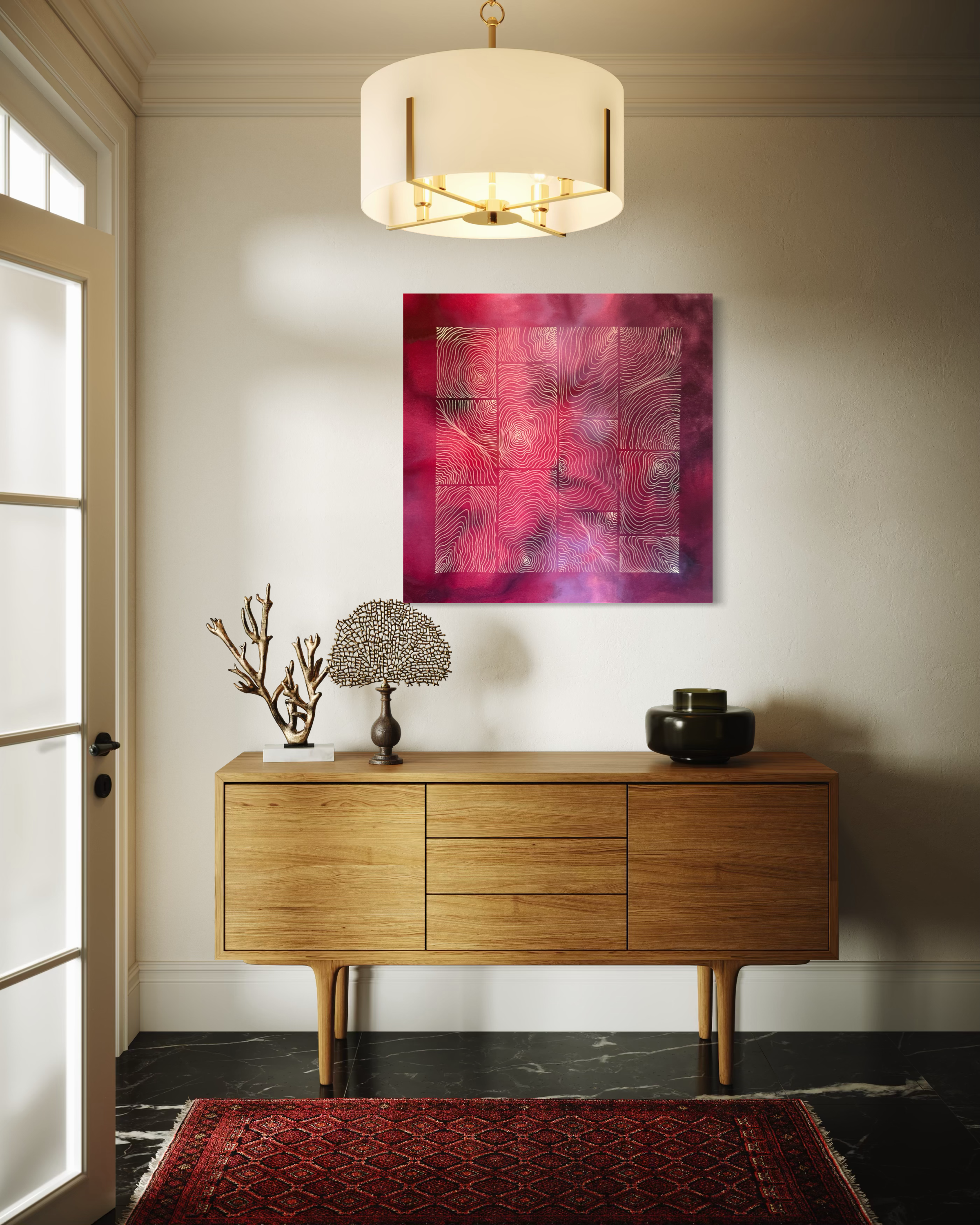 Unsealed Bloom 95x95 cm ( free shipping )