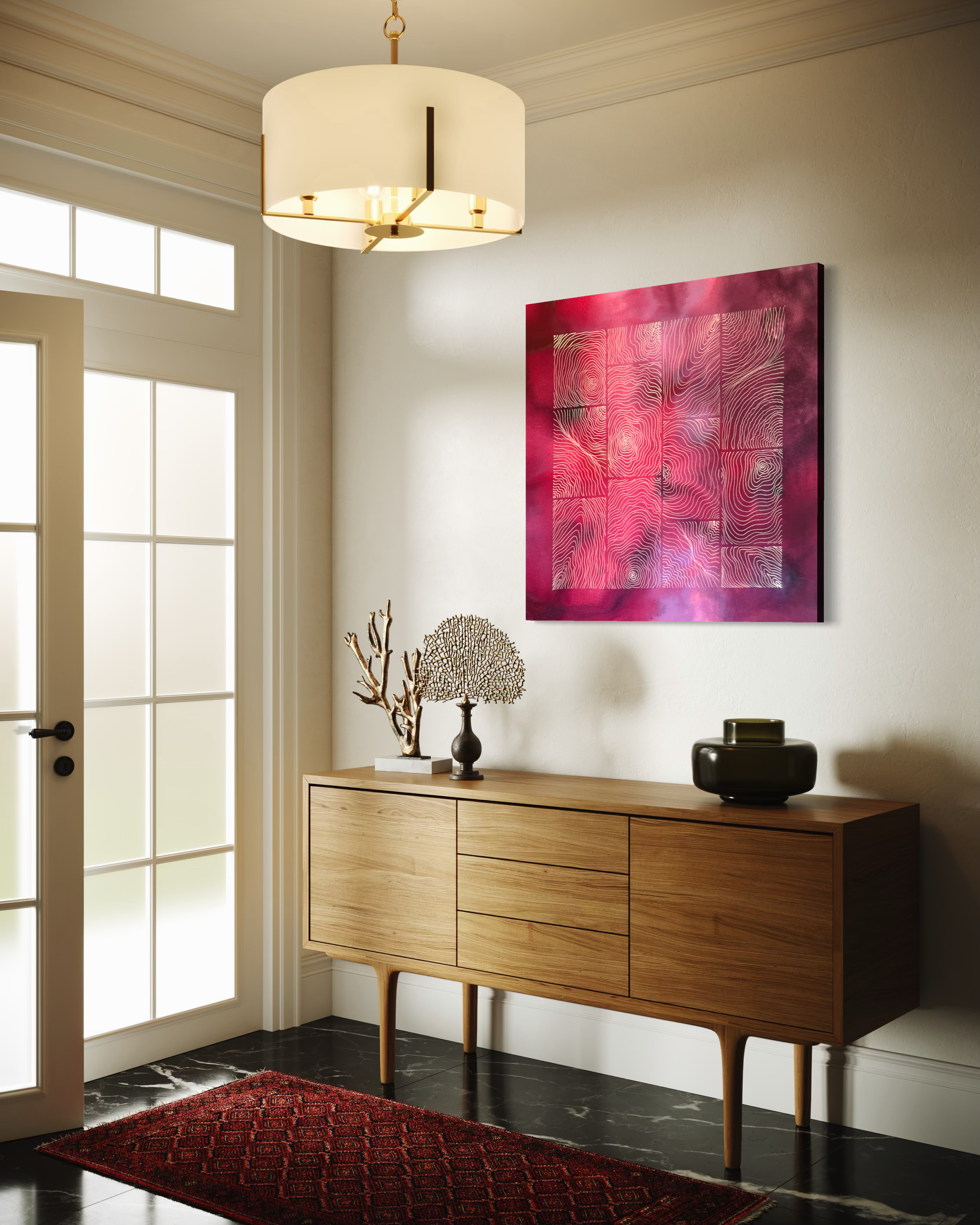 Unsealed Bloom 95x95 cm ( free shipping )