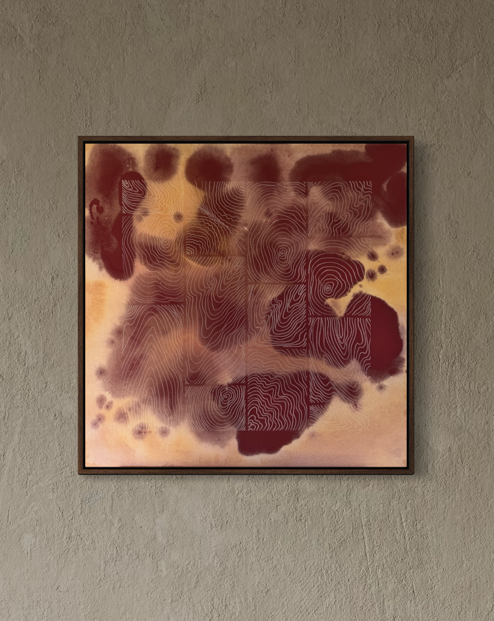 Unsealed Earth & Iron 86x86 cm ( free shipping )