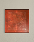 Earthbound Clay & Copper 80x80 cm ( free shipping )