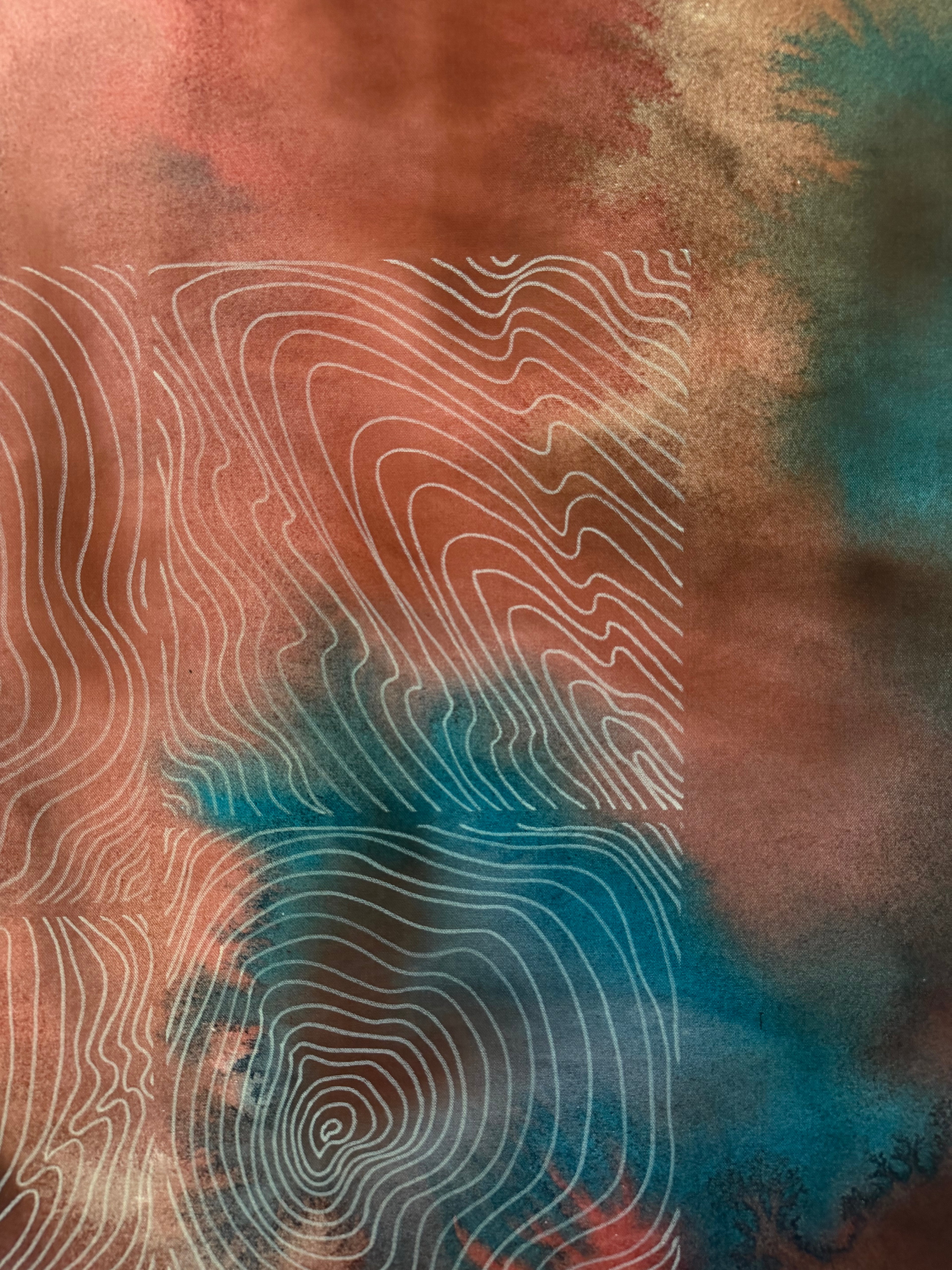 Unsealed Earth 130x130 cm ( free shipping )