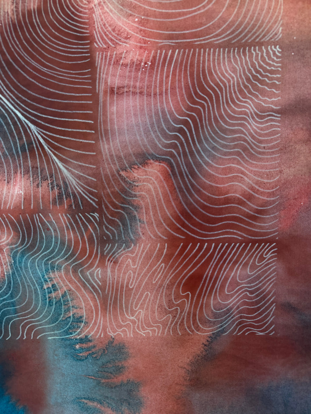 Unsealed Earth 130x130 cm ( free shipping )