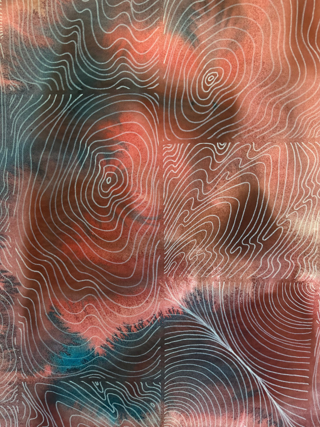 Unsealed Earth 130x130 cm ( free shipping )