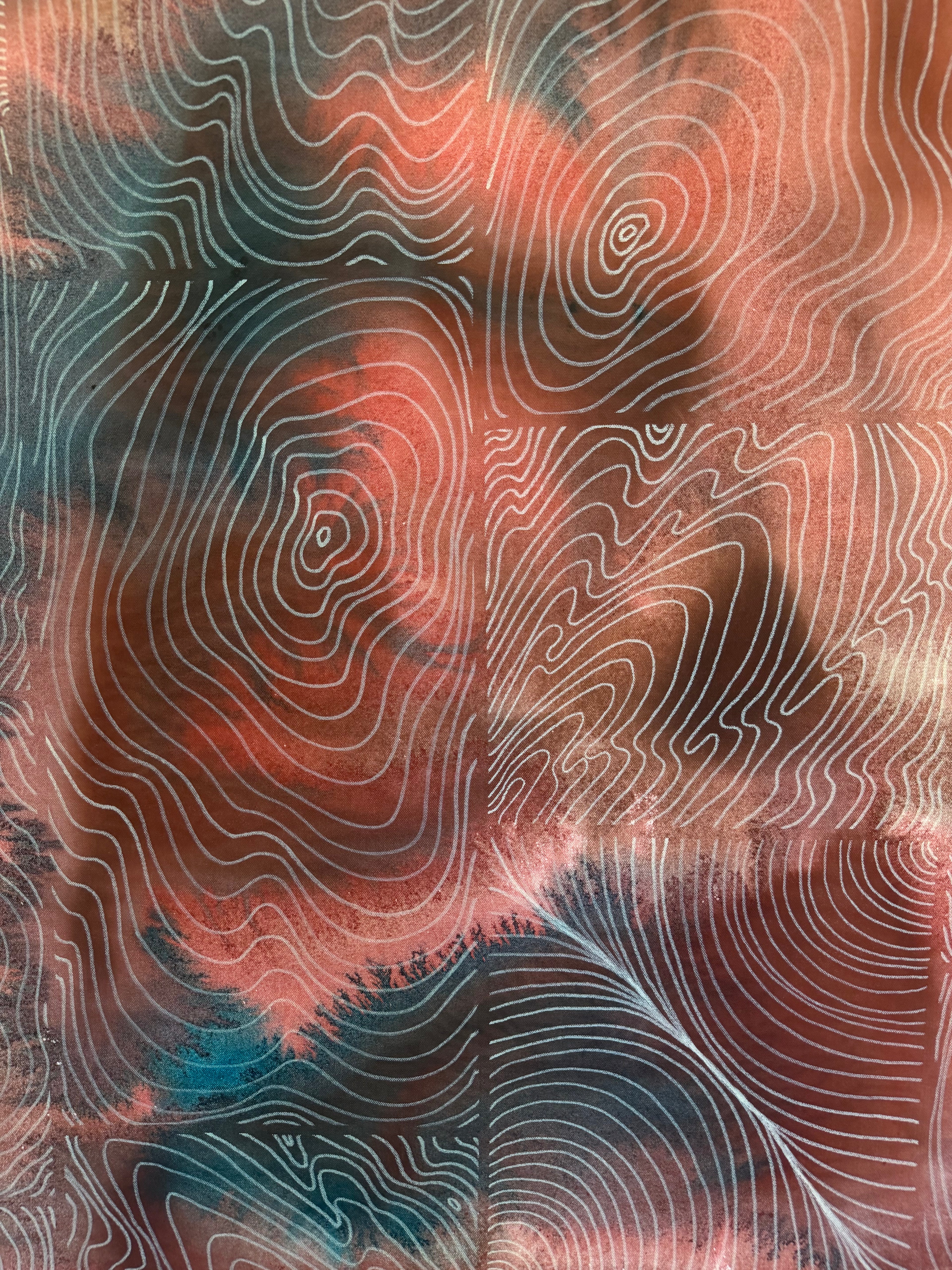 Unsealed Earth 130x130 cm ( free shipping )