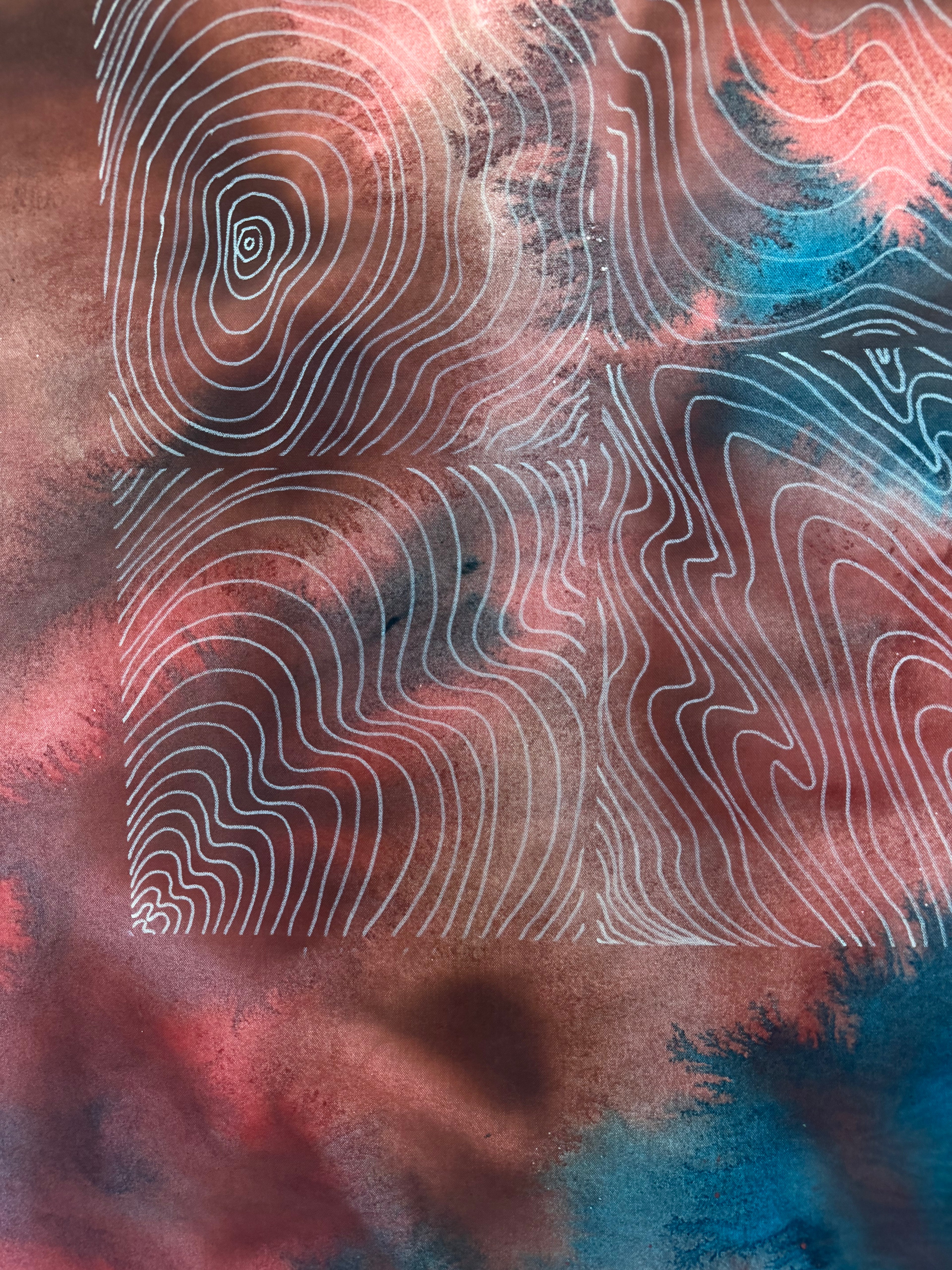 Unsealed Earth 130x130 cm ( free shipping )