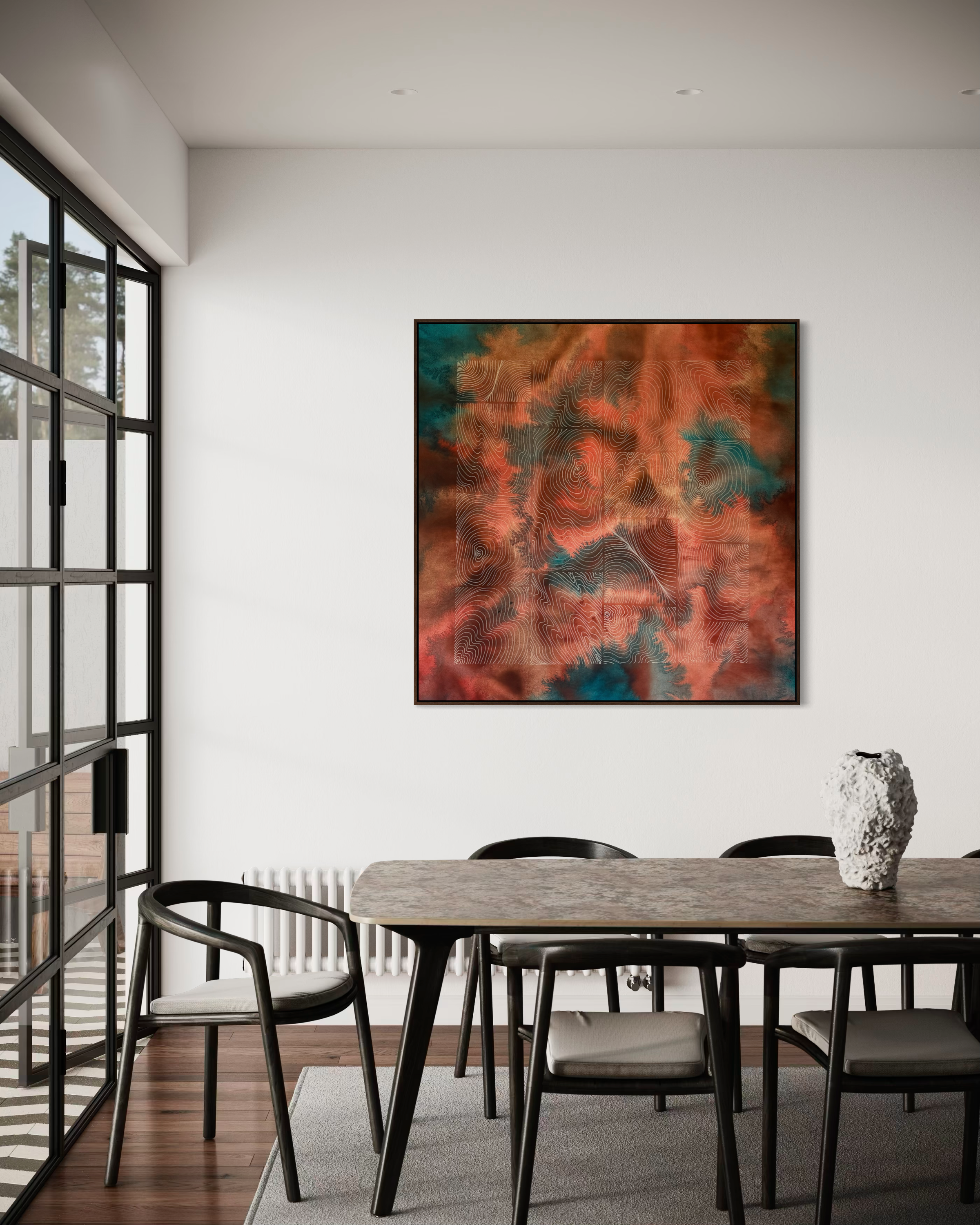 Unsealed Earth 130x130 cm ( free shipping )
