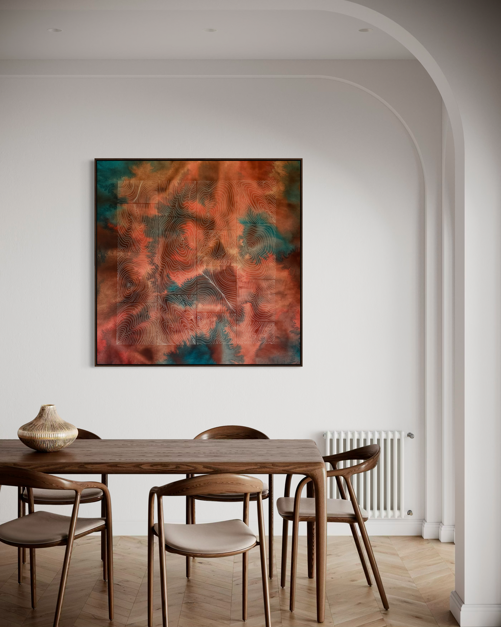 Unsealed Earth 130x130 cm ( free shipping )