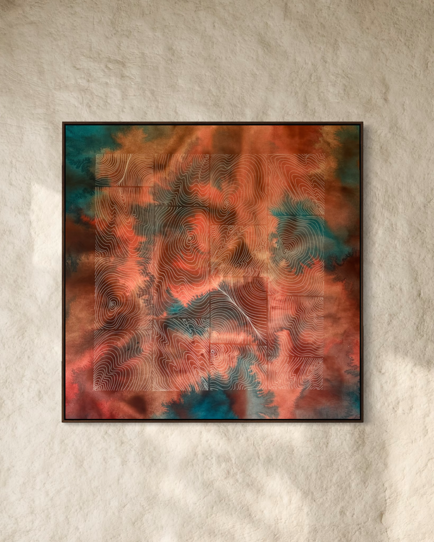 Unsealed Earth 130x130 cm ( free shipping )