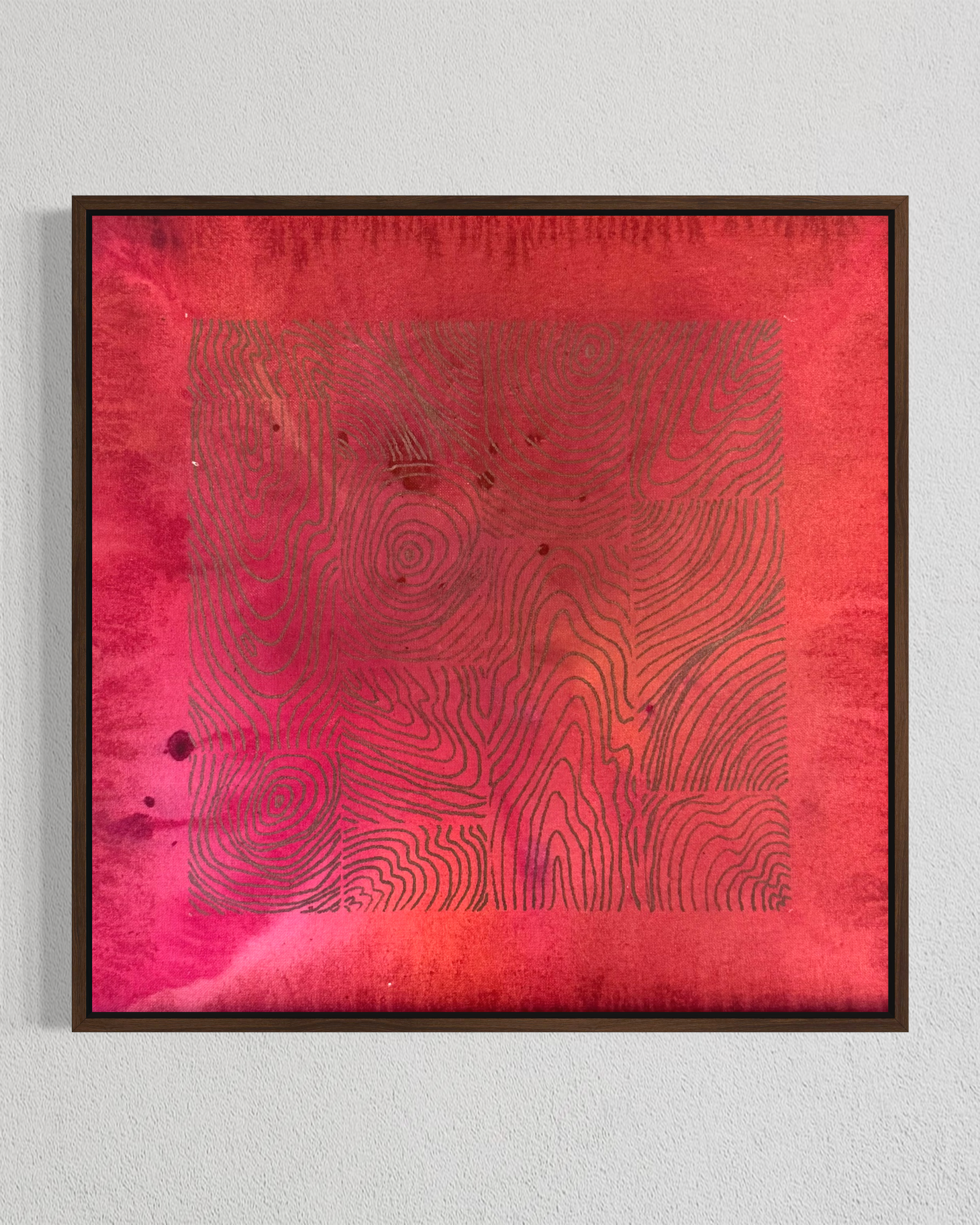 Unsealed Orchid 40x40 cm ( free shipping )