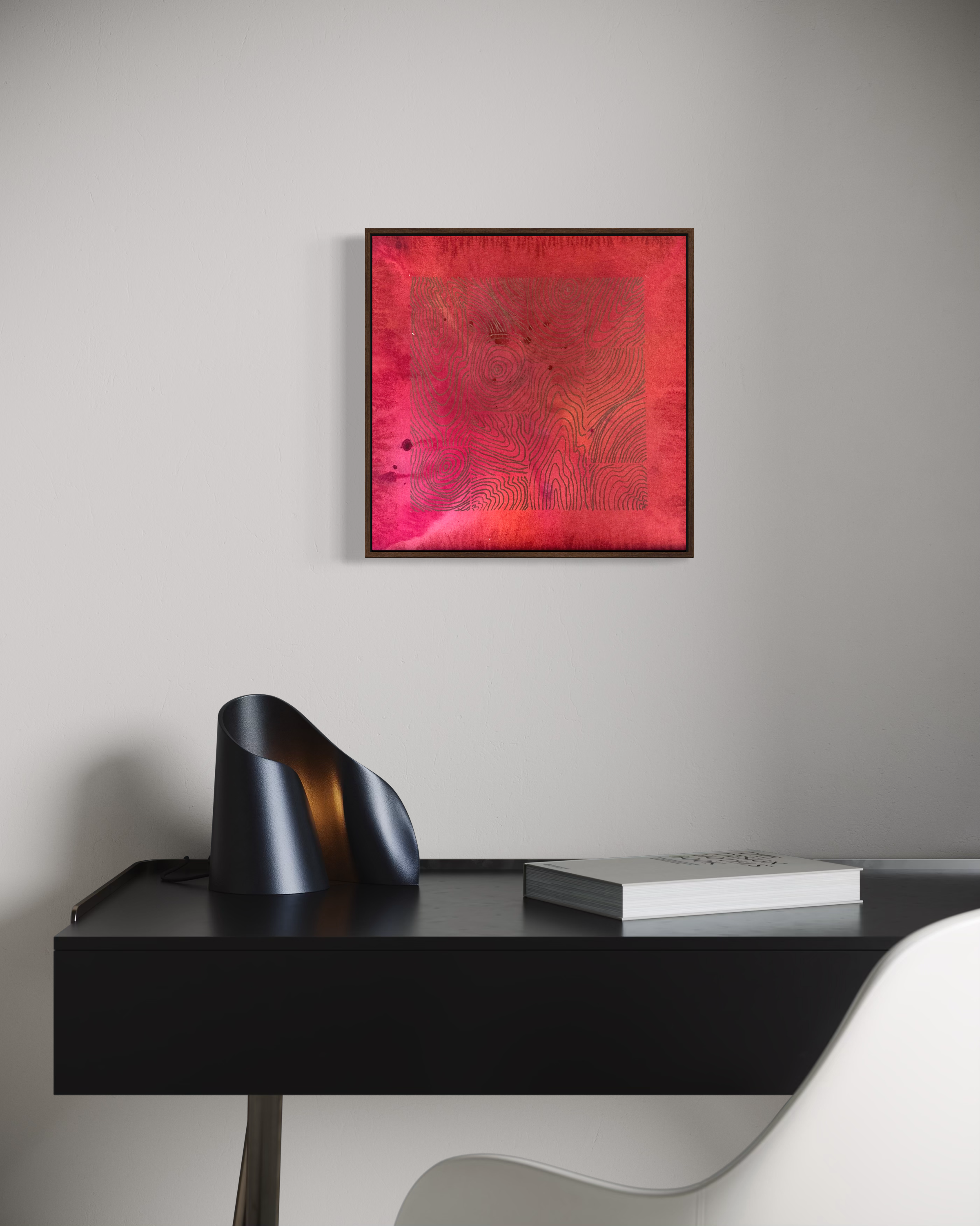Unsealed Orchid 40x40 cm ( free shipping )
