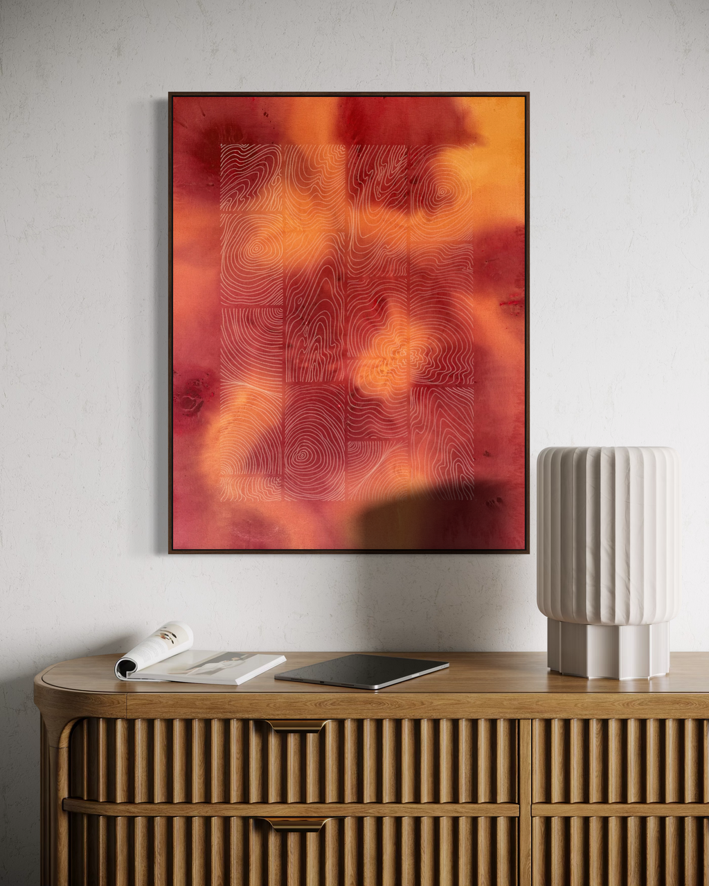 Unsealed Wild Flower 90x70 cm ( free shipping )