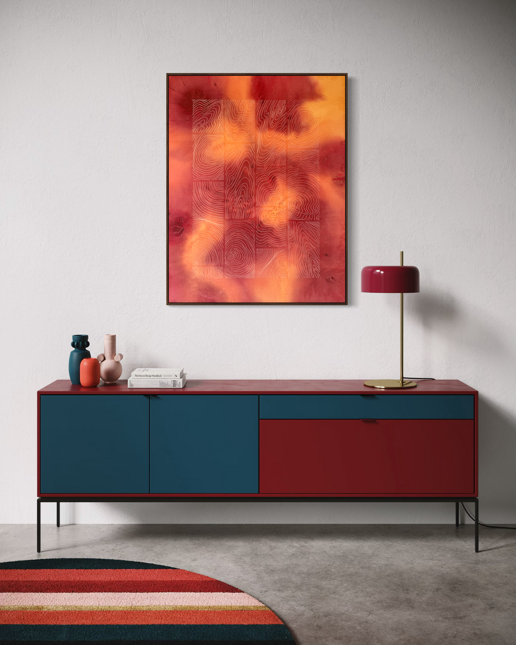 Unsealed Wild Flower 90x70 cm ( free shipping )