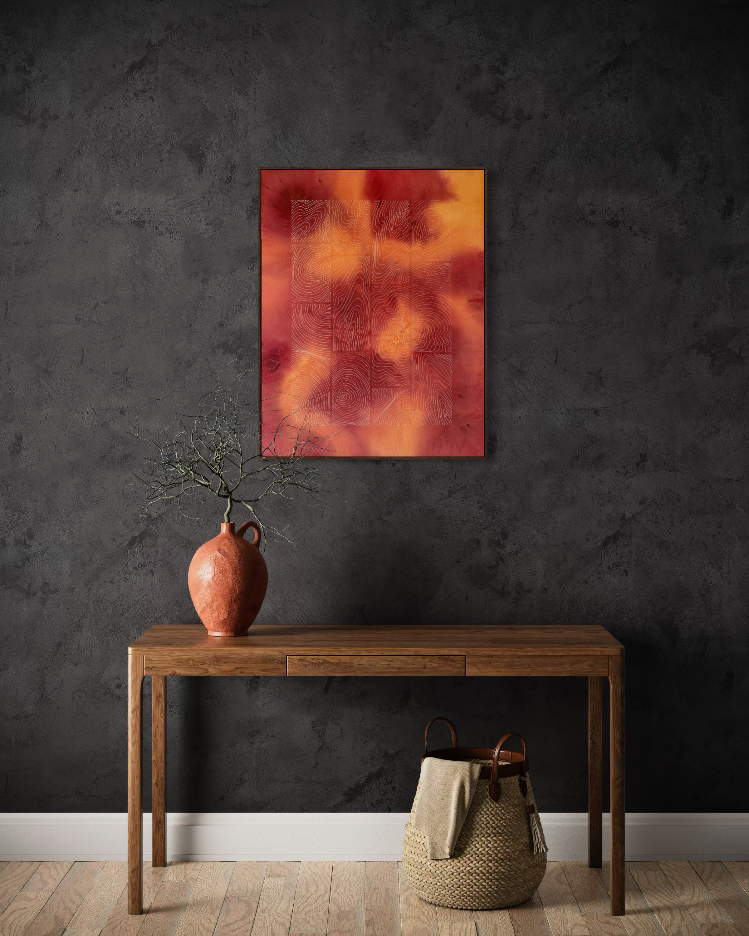 Unsealed Wild Flower 90x70 cm ( free shipping )