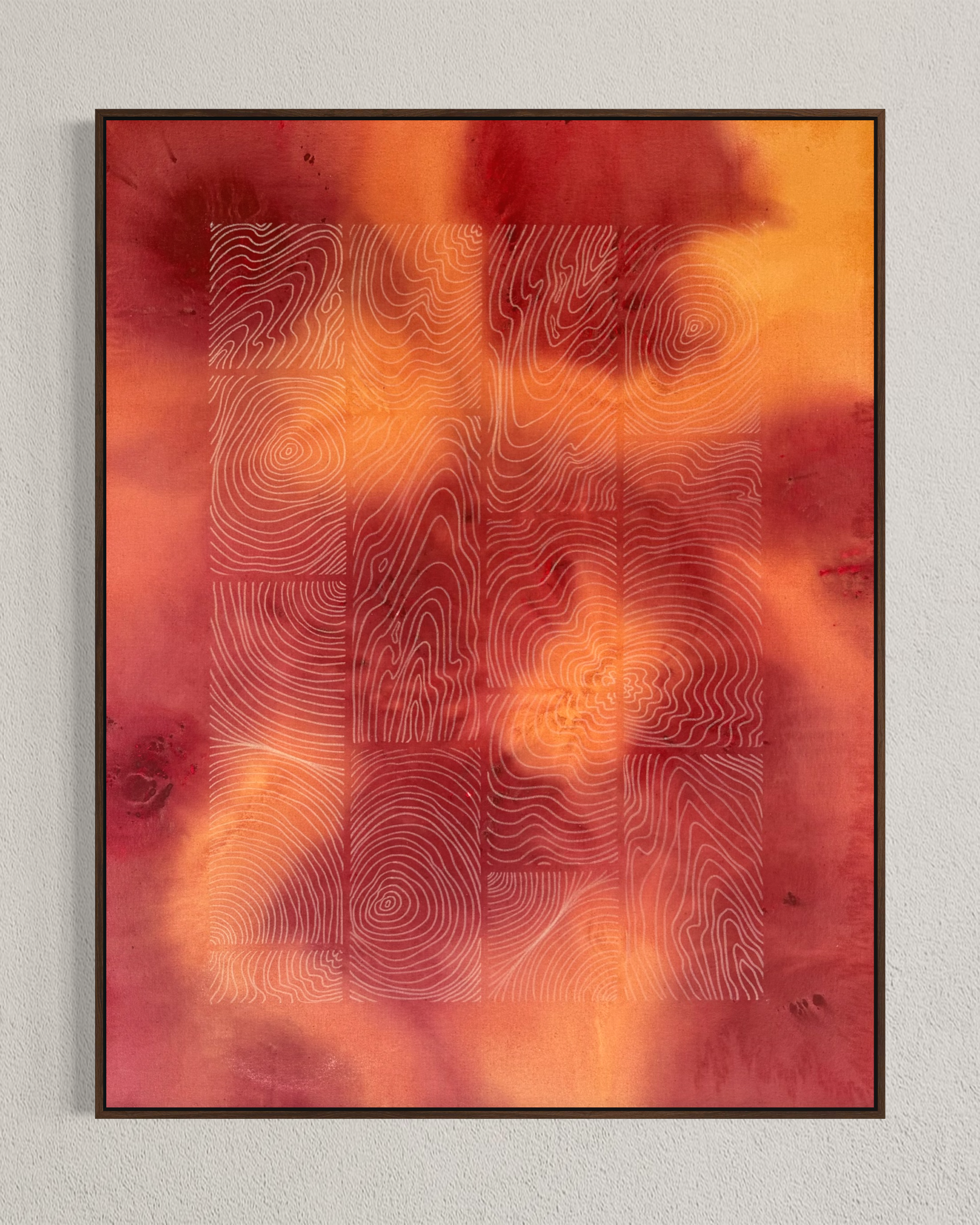 Unsealed Wild Flower 90x70 cm ( free shipping )