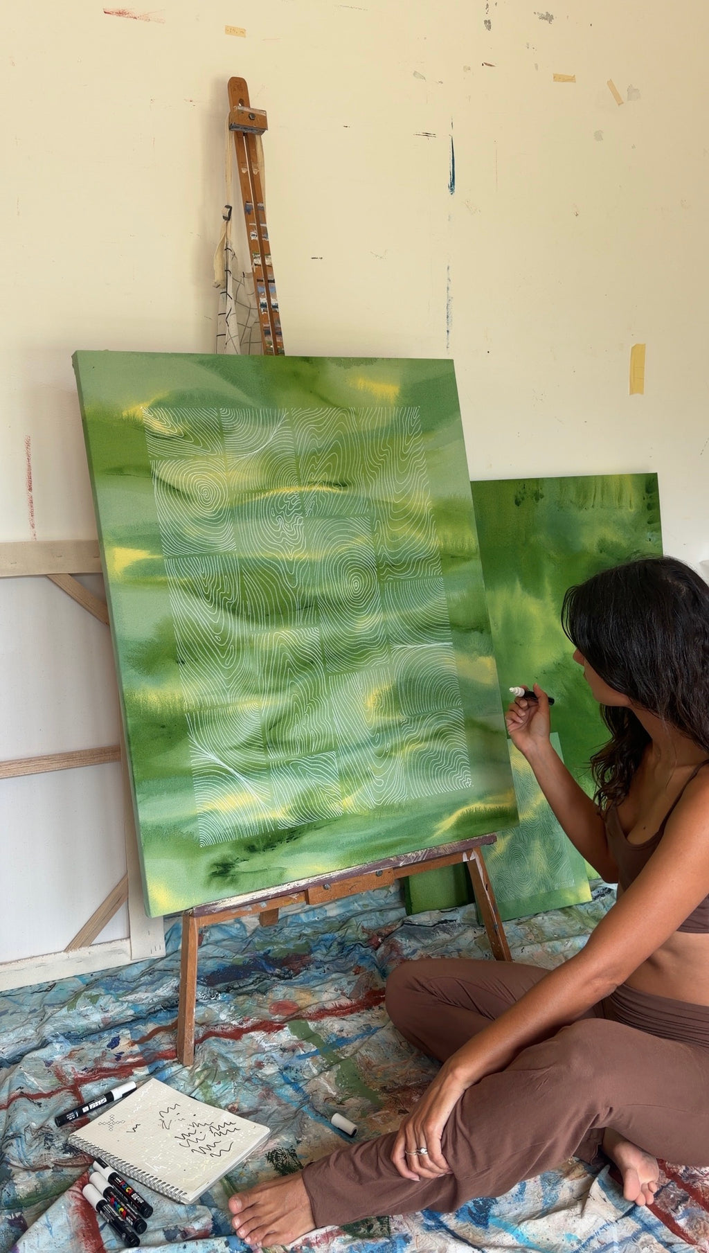 Unsealed Morning Over the Hills 100x80 cm ( free shipping )