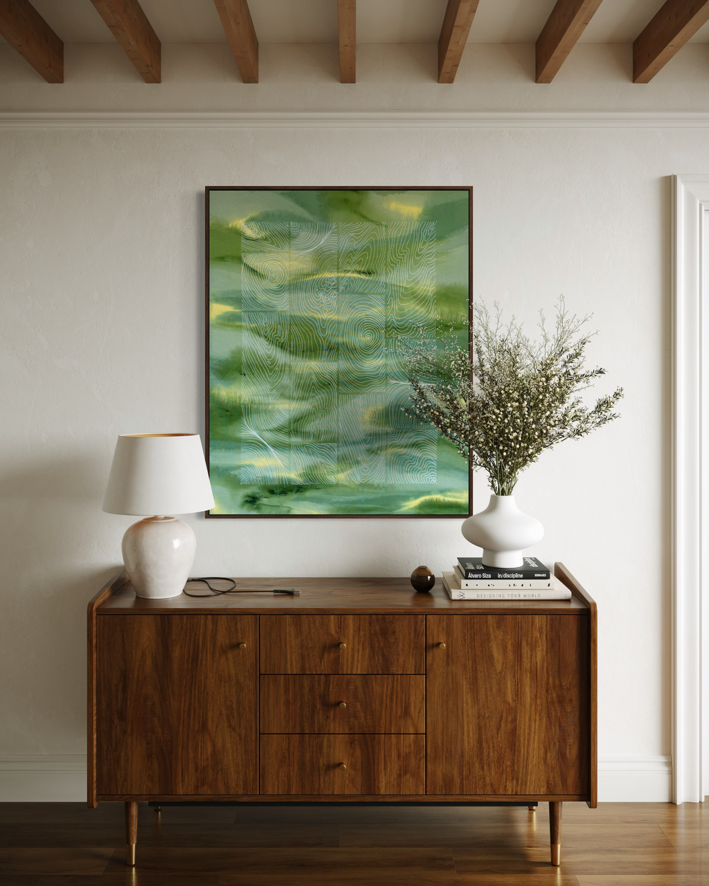 Unsealed Morning Over the Hills 100x80 cm ( free shipping )