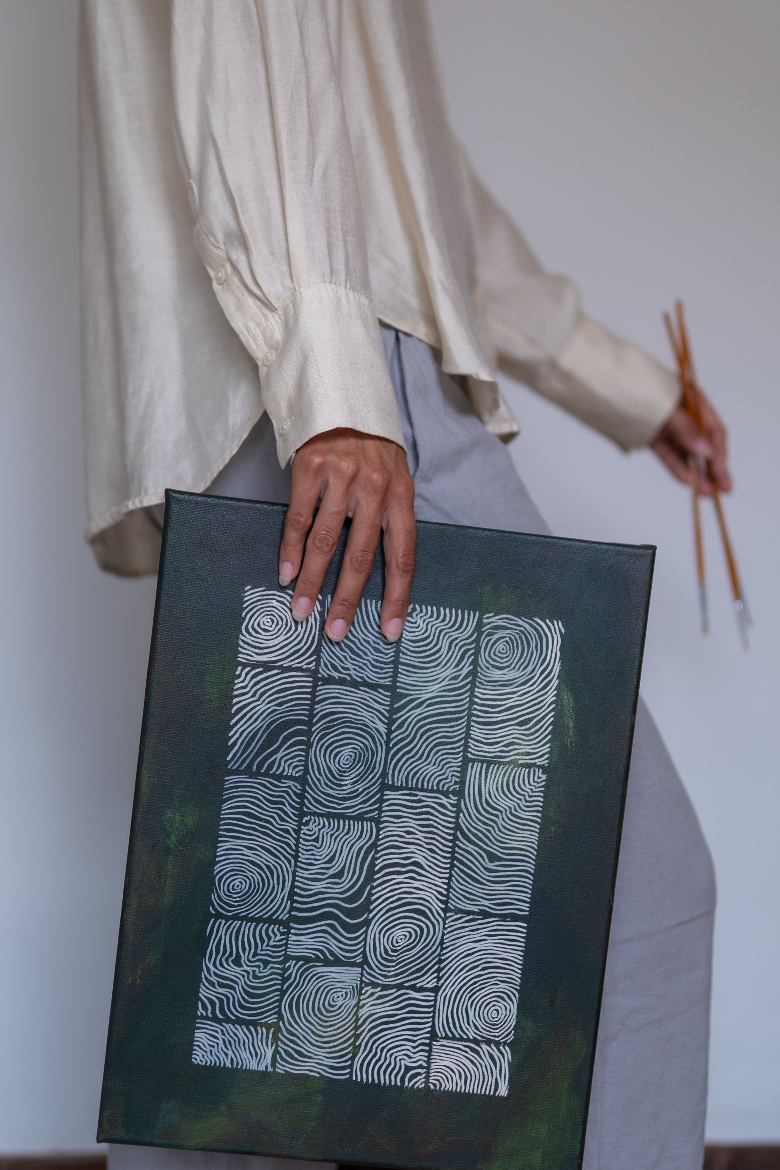 Earthbound Bamboo Forest 02 40x30 cm ( free shipping )