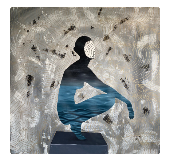 Silhouette - 145x145 cm