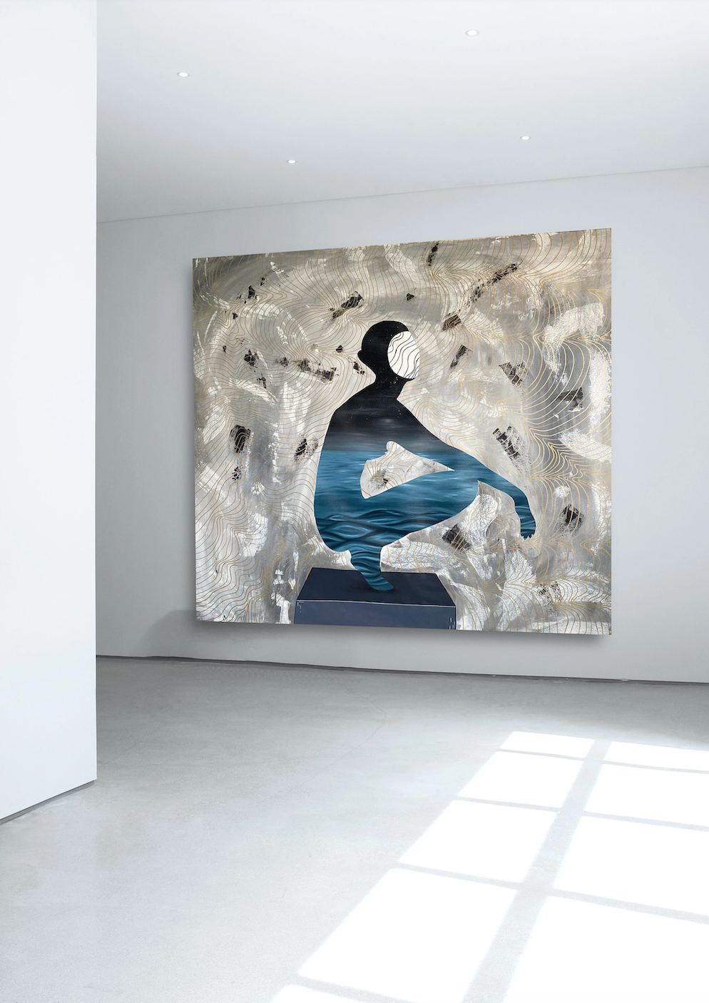 Silhouette - 145x145 cm