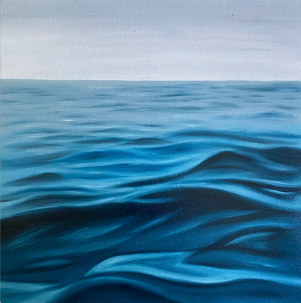 Ocean Waves - 30 x 30 cm