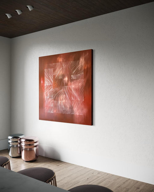 Earthbound 01 - 150x150 cm