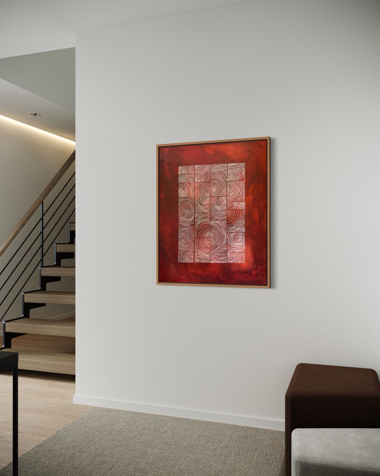 Earthbound Copper 100x80 cm ( free shipping )