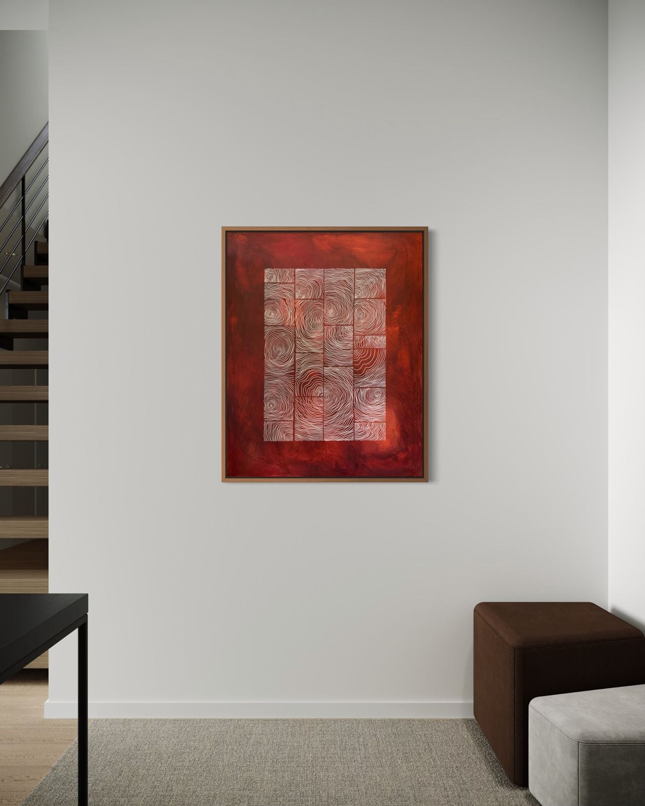 Earthbound Copper 100x80 cm ( free shipping )