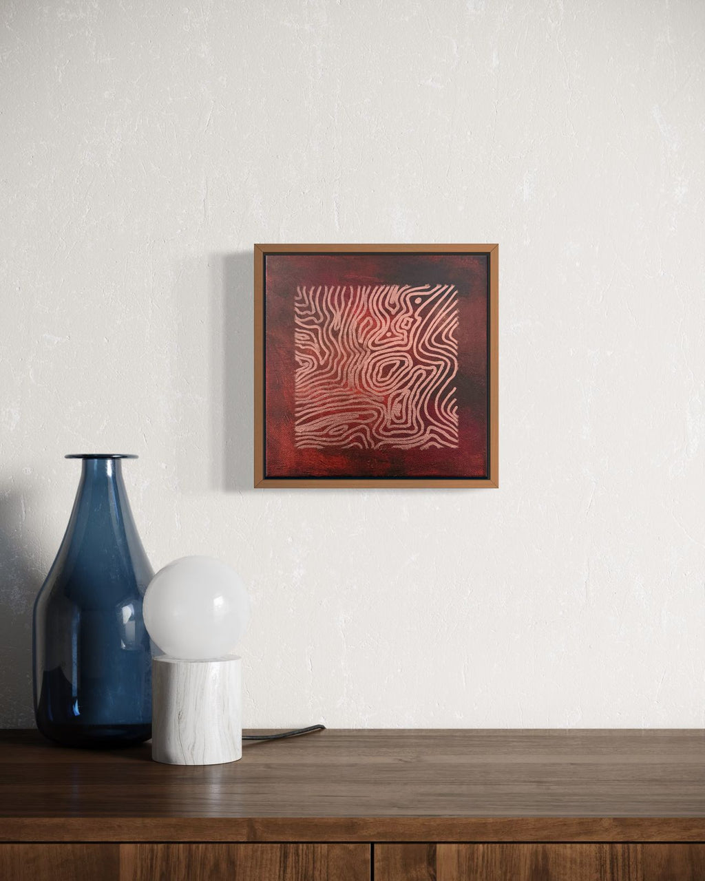 Earthbound Coral 20x20 cm ( free shipping )