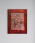 Earthbound Copper 100x80 cm ( free shipping )