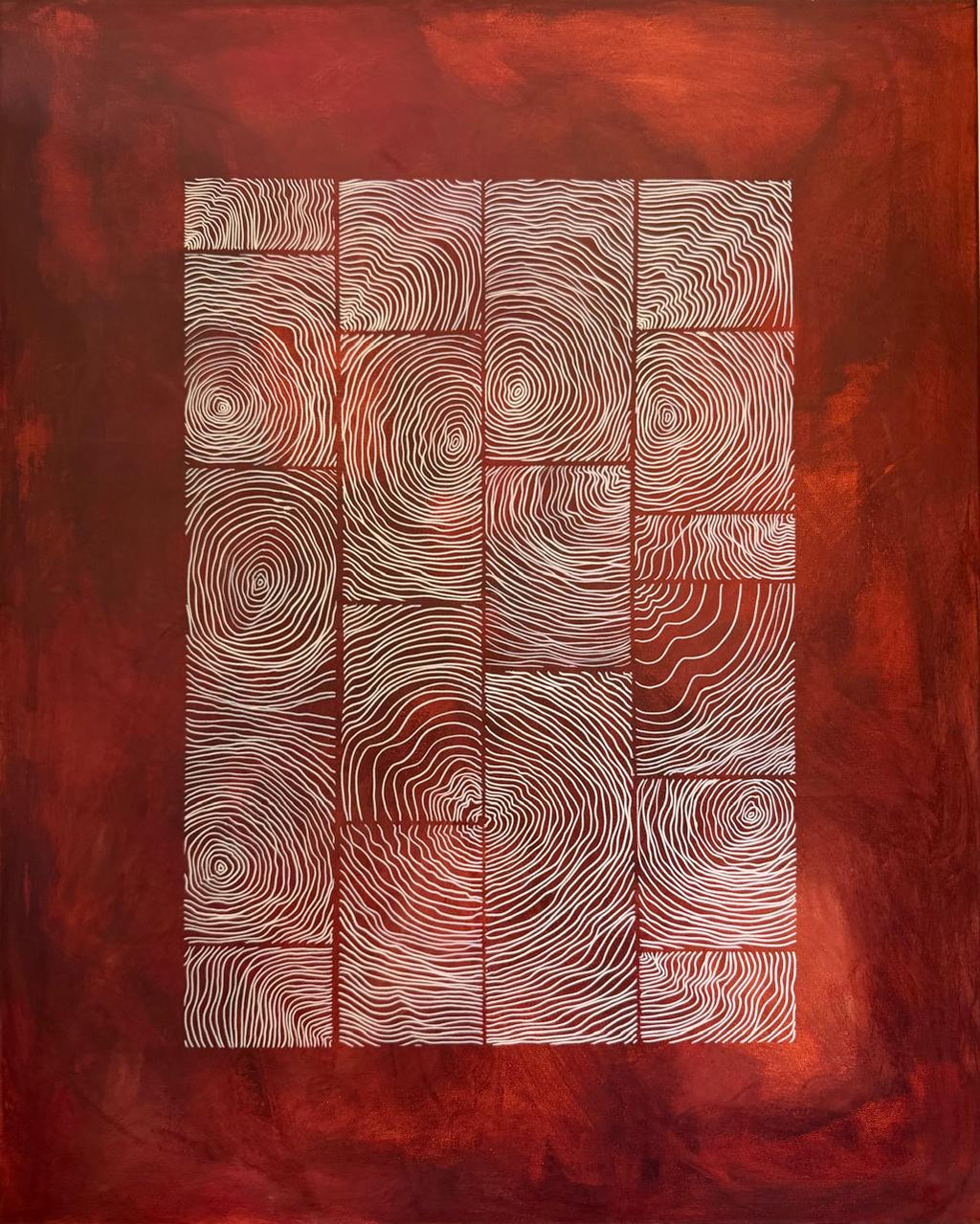 Earthbound Copper 100x80 cm ( free shipping )