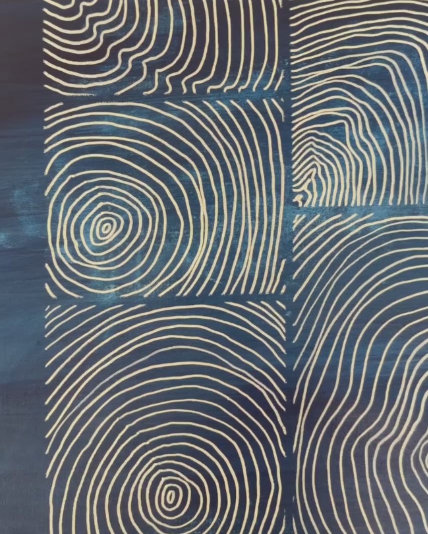 Earthbound Deep Sea 90x90 cm ( free shipping )