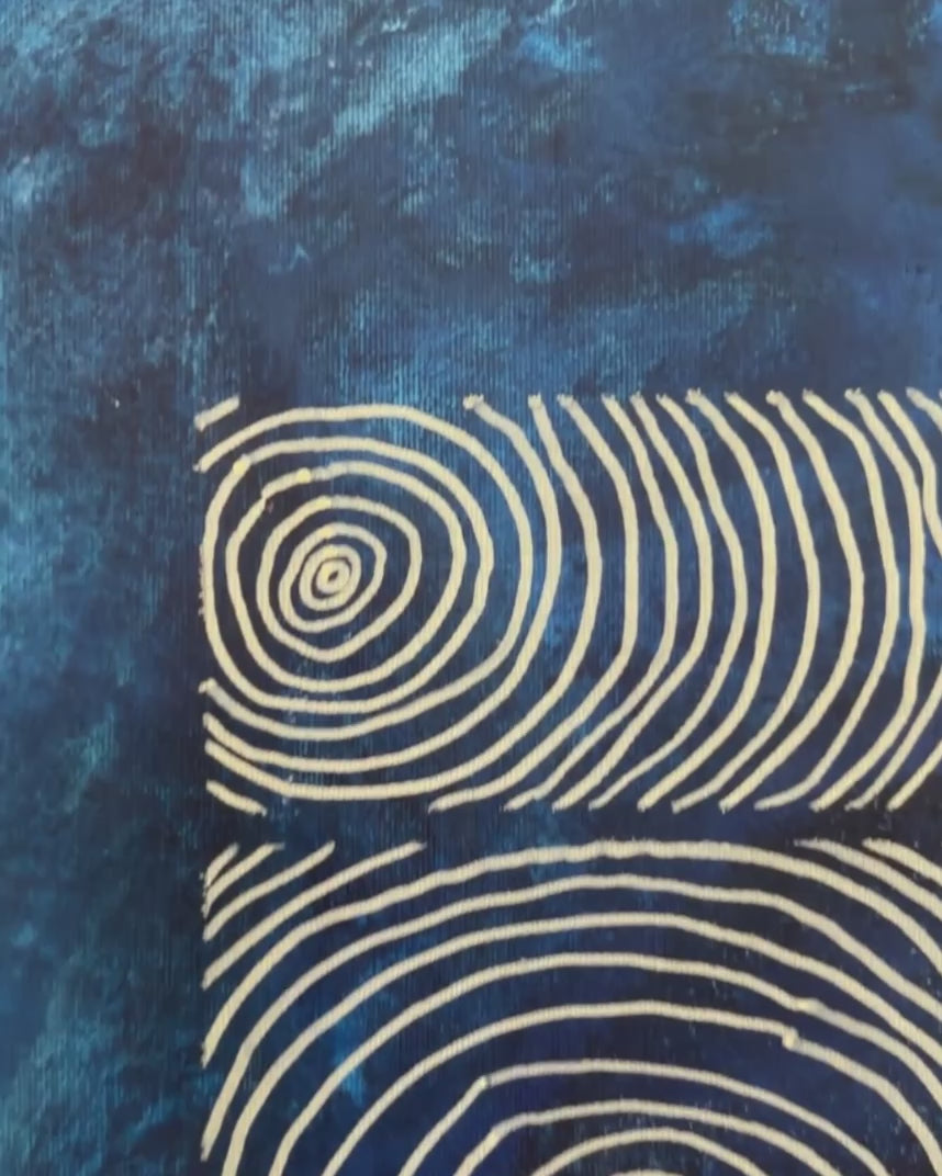 Earthbound Ocean Mark 80x80 cm ( free shipping )